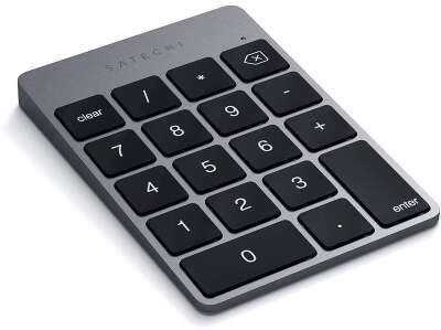 Беспроводной цифровой блок клавиатуры Satechi Aluminum Slim Keypad Numpad. Цвет серый космос.