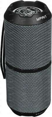 Портативная колонка Урал Гагарин ГР-001 серый (Вт 2x10, 70-20000, Bluetooth, 2500мАч, Type-C). (GAGARINGR001BL