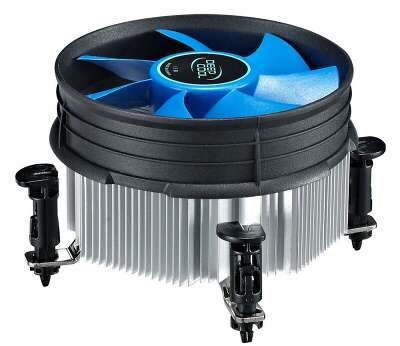 Устройство охлаждения(кулер) Deepcool THETA 21 PWM Soc-1151/1200 черный/синий 4-pin 18-33dB Al 95W 370gr Ret (DP-ICAP-T21P)