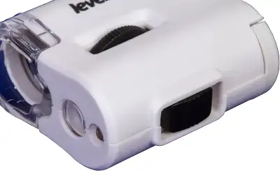 Микроскоп Levenhuk Zeno Cash ZC2 монокуляр 60х белый/белый