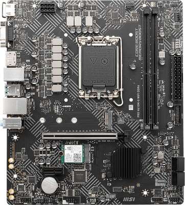 Материнская плата mATX LGA1700 MSI PRO H610M-G WIFI DDR4