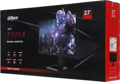 Монитор Dahua 27" DHI-LM27-E341A черный IPS LED 16:9 HDMI матовая 1000:1 300cd 178гр/178гр 2560x1440 240Hz DP 2K 4.97кг