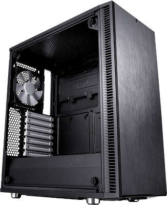 Корпус Fractal Design Define C TG, черный, ATX, Без БП (FD-CA-DEF-C-BK-TG)