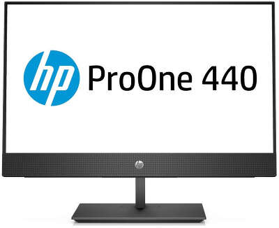 Моноблок HP ProOne 440 G4 AiO 23.8" FHD i3-8100T/8/256 SSD/Multi/WF/BT/Cam/Kb+Mouse/W10Pro,черный (5BM09ES)