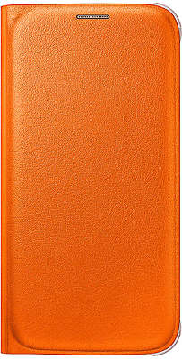 Чехол-книжка Samsung для Samsung Galaxy S6 Flip Wallet, Orange (EF-WG920POEGRU)