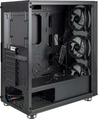 Корпус Formula V-LINE 7713 черный без БП ATX 3x120mm 6x140mm 2xUSB2.0 1xUSB3.0 audio bott PSU