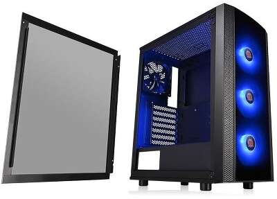 Корпус Thermaltake Versa J25 TG RGB, черный, ATX, Без БП (CA-1L8-00M1WN-01)
