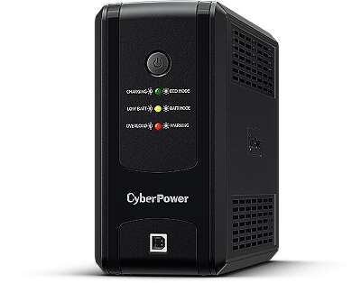 ИБП CyberPower UT675EIG, 675VA, 360W, EURO, черный