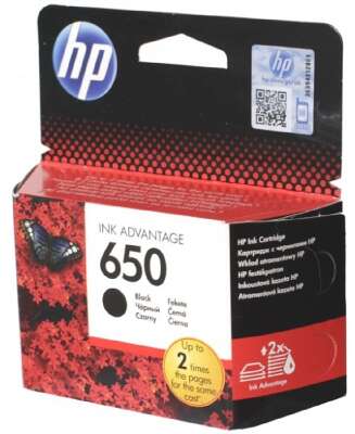 HP CZ101AE/CZ101AK картридж №650, Black {DeskJet IA 2515/2516, Black}