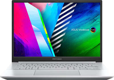 Ноутбук ASUS VivoBook Pro 14 M3401QA-KM113 Cool Silver 14" WQXGA+ OLED R5-5600H/8/256 SSD/DOS