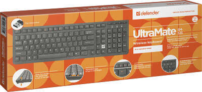Клавиатура USB Defender UltraMate SM-535 [45535]