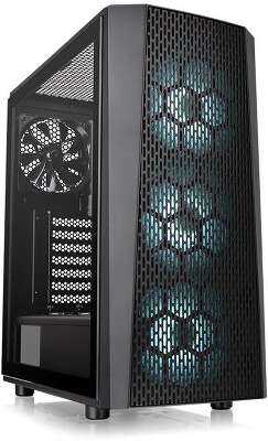 Корпус Thermaltake Versa J24 TG RGB, черный, ATX, Без БП (CA-1L7-00M1WN-01)