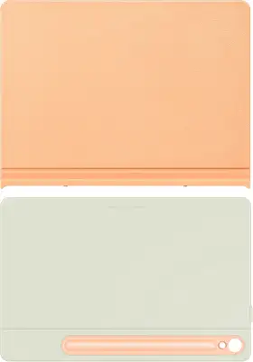 Чехол Samsung для Samsung Galaxy Tab S9/S9 FE/S10 FE Smart Book Cover поликарбонат/полиуретан оранжевый (EF-BX710POEGRU)
