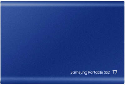 Внешний SSD Samsung 1TB T7 1.8", USB 3.2/Type-C, синий (MU-PC1T0H/WW)