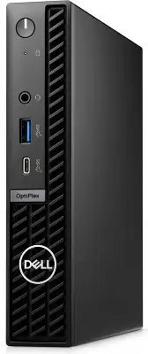 Неттоп Dell Optiplex 7020 Micro Core 300T (3.4) 8Gb SSD256Gb UHDG 710 Linux Ubuntu GbitEth WiFi BT 90W мышь клавиатура черный (7020-1860)