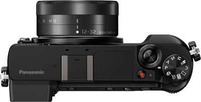 Цифровая фотокамера Panasonic Lumix DMC-GX80EE-K Black kit (Micro 4/3 12-32 mm)
