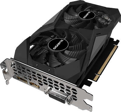 Видеокарта GIGABYTE nVidia GeForce GTX1650 D6 OC 4G 4Gb GDDR6 PCI-E DVI, HDMI, DP