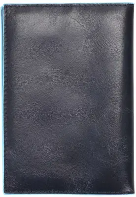 Обложка для паспорта Piquadro Blue Square PP5255B2/BLU2 синий натур.кожа