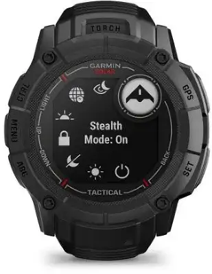 Смарт-часы Garmin Instinct 2X Solar Tactical Edition 50мм 1" MIP корп.черный рем.черный (010-02805-03)