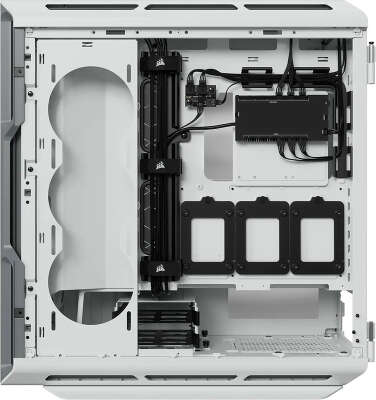 Корпус Corsair iCUE 5000T, белый, ATX, Без БП (CC-9011231-WW)