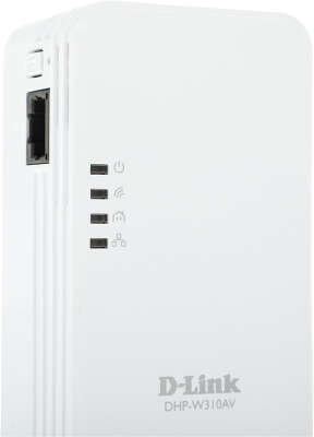 Точка доступа D-link DHP-W310AV, LAN: 1x100 Мбит/с, 802.11n, до 300 Мбит/с