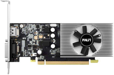 Видеокарта PCI-E NVIDIA GeForce GT 1030 2048MB DDR5 Palit [PA-GT1030 2GD5]