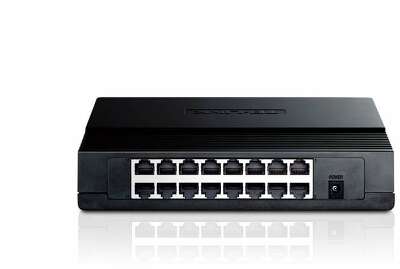 Коммутатор TP-Link TL-SF1016D (L2) 16x100Мбит/с неуправляемый