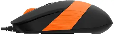 Клавиатура + мышь A4Tech Fstyler F1010 клав:черный/оранжевый мышь:черный/оранжевый USB Multimedia (F1010 ORANGE)