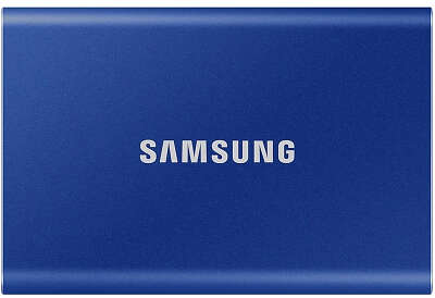 Внешний SSD Samsung 2Tb T7, 1.8", USB 3.2/Type-C, синий (MU-PC2T0H/WW)