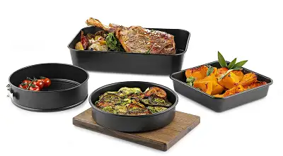 Форма для выпечки Rondell Loft Professional RDF-1316 кругл. d=23.7см сталь темно-серый