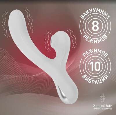 Вакуумный стимулятор клитора и точки G с вибрацией SD-WM18N11 SECRETDATE