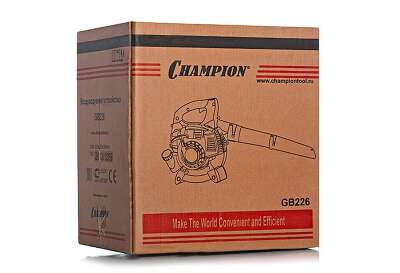 CHAMPION Воздуходувка GB226 { 0,75кВт 26см? 4кг 612м?/ч } 