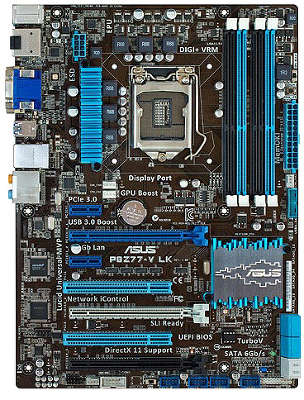 Мат. плата P8 Asus P8Z77-V LK