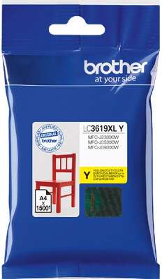Brother LC-3619XLY Картридж, Yellow  {MFCJ3530/3930,Yellow, (1500стр)}