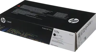 Картридж лазерный HP 117 W2070A черный (1000стр.) для HP Laser 150/MFP 178/179