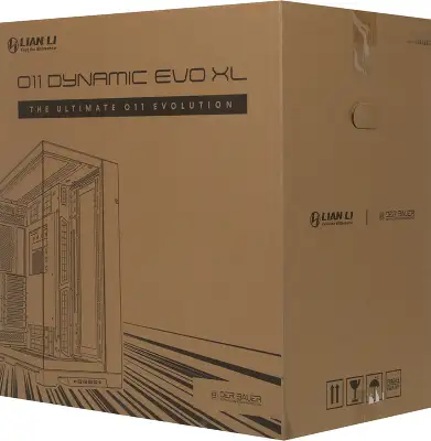 Корпус Lian-Li O11 Dynamic EVO XL белый без БП ATX 11x120mm 9x140mm 4xUSB3.0 audio