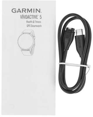 Garmin Vivoactive 5 - Metallic Navy Спортивные часы 010-02862-12 Синие с металлически-синим безелем и силиконовым ремешком