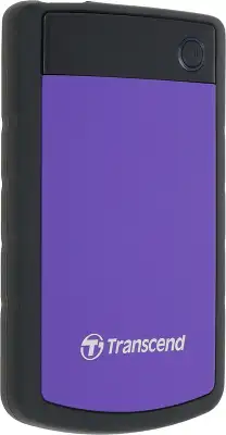 Жесткий диск Transcend USB3.0 1TB TS1TSJ25H3P StoreJet 25H3P (5400rpm) 2.5" фиолетовый