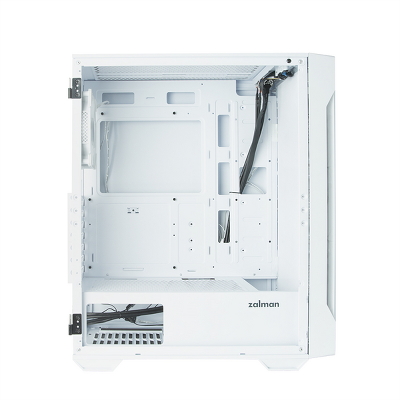 корпус ZALMAN I3 NEO TG WHITE, ATX, WHITE, FRONT TG, WINDOW, 2x3.5", 3x2.5", 1xUSB2.0, 2xUSB3.0, FRONT 3x120mm RGB, REAR 1x120mm RGB