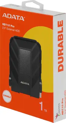 Жесткий диск A-Data USB3.0 1TB AHD710P-1TU31-CBK HD710Pro DashDrive Durable 2.5
