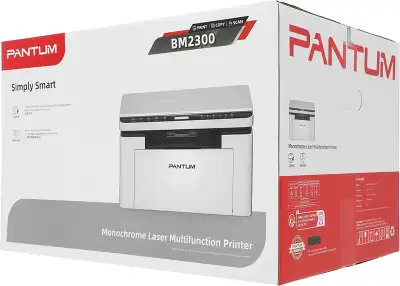 МФУ лазерный Pantum BM2300 белый (A4, принтер/сканер/копир, 1200dpi, 22ppm, 128Mb, USB) (BM2300)