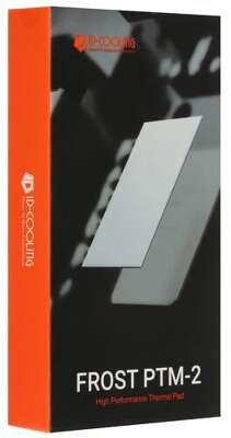Термопрокладка ID-COOLING FROST PTM-2  (160шт/кор, 40x40x0.2mm, 8.5 W/m-K, Gray) 2шт.  BOX