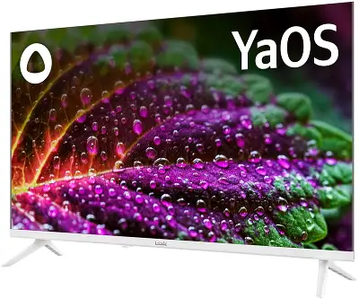 Телевизор LED BBK 32" 32LEX-7241/TS2C (W) Яндекс.ТВ Frameless белый HD 60Hz DVB-T2 DVB-C DVB-S2 USB WiFi Smart TV (RUS)