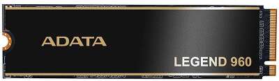 Твердотельный диск 2TB A-DATA LEGEND 960, M.2 2280, PCI-E 4x4, [R/W -7400/6800 MB/s] 3D-NAND TLC (Works with PS5)