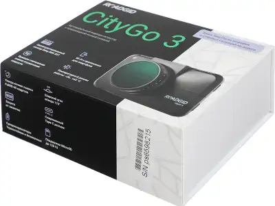 Видеорегистратор Roadgid CityGo 3 Wi-Fi AI черный 2Mpix 1440x2560 1440p 170гр. GPS NTK96675