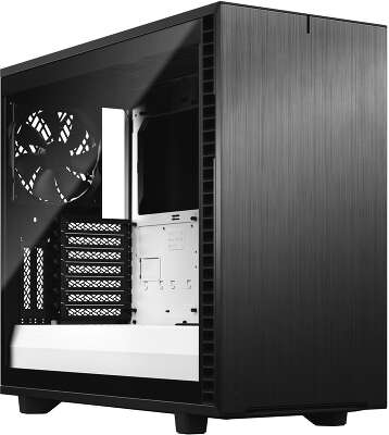 Корпус Fractal Design Define 7 Clear Tempered Glass, черный/белый, E-ATX, Без БП (FD-C-DEF7A-05)