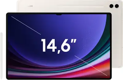 Планшет Samsung Galaxy Tab S9 Ultra SM-X916B, Snap 8 Gen 2, 12Gb RAM, 256Gb, LTE, бежевый (SM-X916BZEACAU)