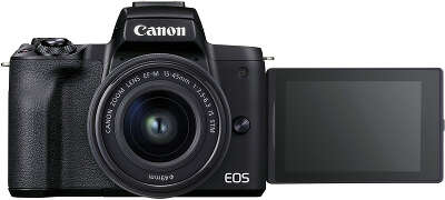 Цифровая фотокамера Canon EOS-M50 Mark II Black Kit (EF-M 15-45 мм f/3.5-6.3 IS STM)