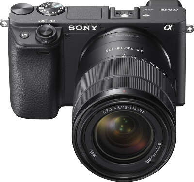 Цифровая фотокамера Sony Alpha 6400 Black Kit (18-135 мм)