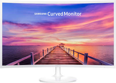 Монитор Samsung 32" C32F391FWI белый VA